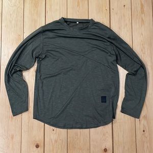 Green long sleeved shirt